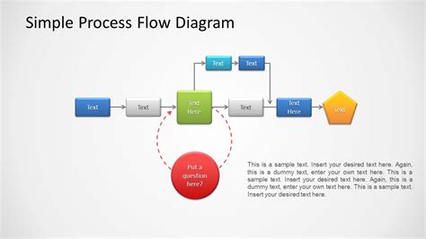 3d Process Flow Diagram Powerpoint Process Flow Powerpoint D