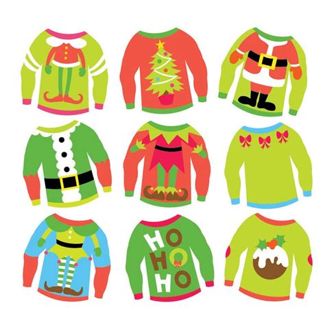 christmas sweaters clipart 19 free Cliparts | Download images on ...