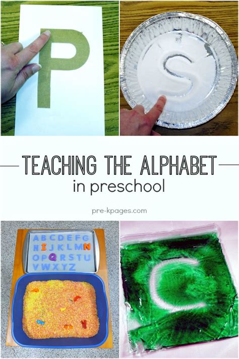 Alphabet Activities for Pre-K and Preschool | Letter learning ...