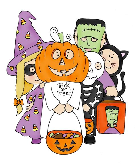 Trick Or Treat Clipart at GetDrawings | Free download