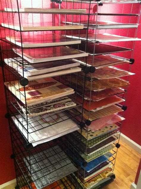 20+ 12x12 paper storage rack ideas | This is Edit