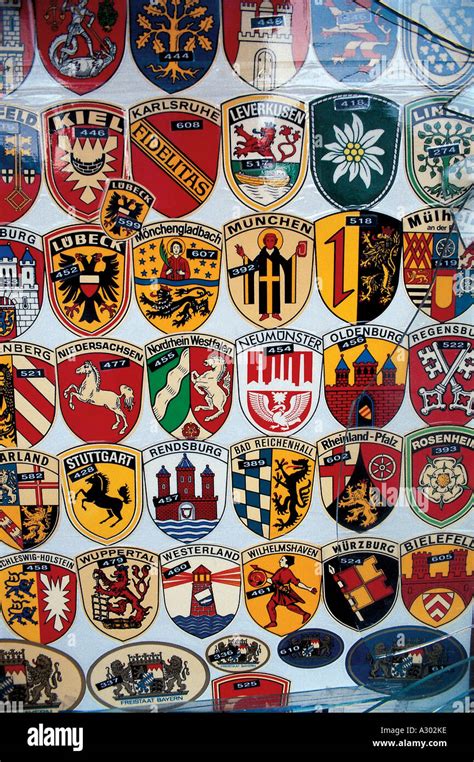 Coat Of Arms,Foreign Countries,Group of Objects,St Stock Photo - Alamy