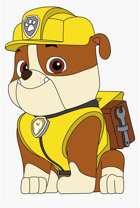 Transparent Patrulha Canina Png - Paw Patrol Rubble Vector, Png ...