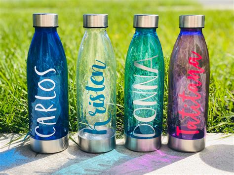 Custom Water Bottle Personalized Water Bottle Personalized - Etsy