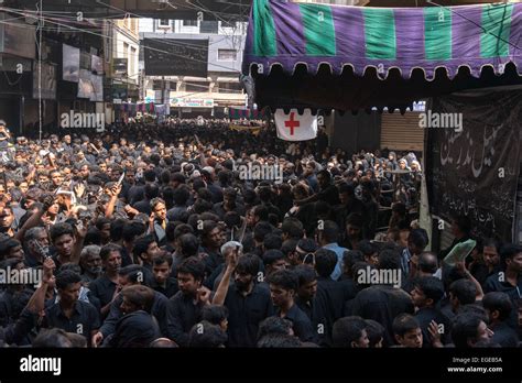 Ashura (10 Muharram), Outside Matam Hall (Cutting Body With Blades ...