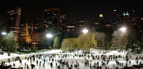 Ice Skating at Wollman Rink in Central Park