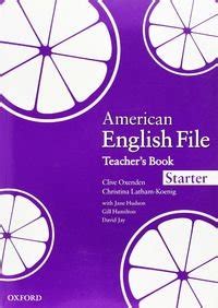 American English File teacher's book Starter no cd: oxenden ...