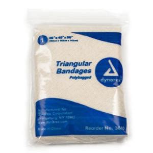 Triangular Bandages