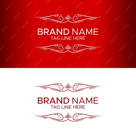 Premium Vector | Border Logo Design Template