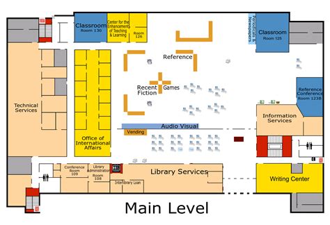 Library Ground Floor Plan - floorplans.click