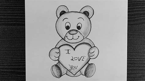 Teddy Bear Drawings Pencil Cheap Offer, Save 68% | jlcatj.gob.mx