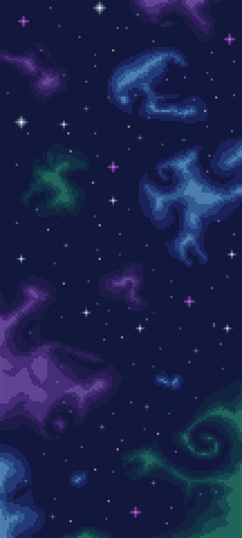 Night Stars V(ersion)2 Wallpaper for Phone (Resolution: 1080x2400 ...