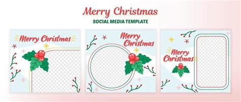 Christmas Instagram Template Vector Art, Icons, and Graphics for Free ...