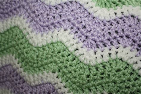 Easy Double Crochet Afghan Patterns Crochet Ripple Car Blanket Pattern ...