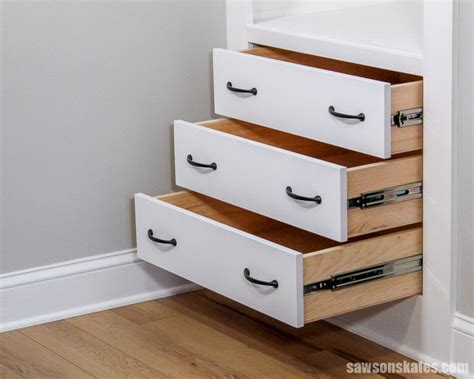 How to Build DIY Drawers (Easy + Foolproof) | Saws on Skates®