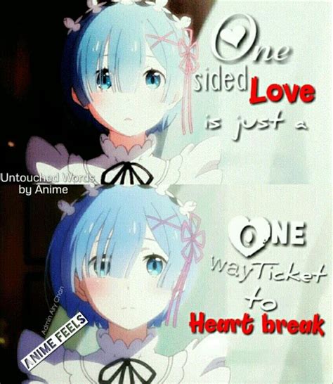 One Sided Love Anime Quotes - Quetes Blog