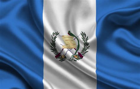 Wallpaper Flag, Coat of arms, Texture, Guatemala, Flag, Guatemala, The ...