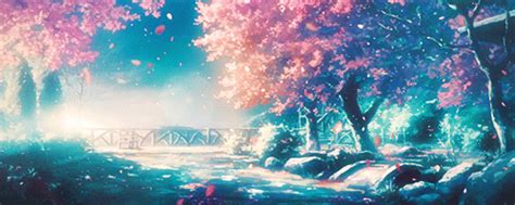 Anime landscape gif - leafserre