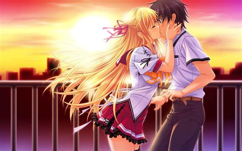 Anime Boy And Girl Love Wallpapers - Wallpaper Cave