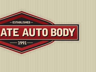 Auto Body Shop Logo by Jim McKendree - Dribbble