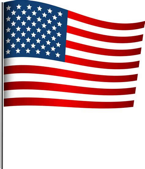 Free American Flag Clipart Transparent Background, Download Free ...