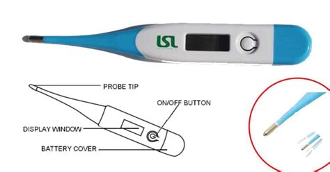 LSL TA-176 FLEX-TIP DIGITAL THERMOMETER - LSL HEALTHCARE