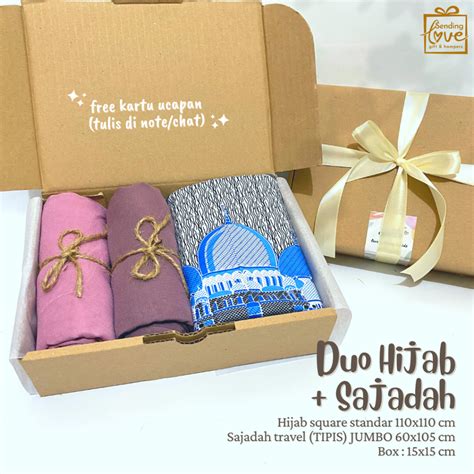 Jual [HS2] Hadiah Ulang Tahun Hijab | Hadiah Wisuda Hijab | Hampers ...