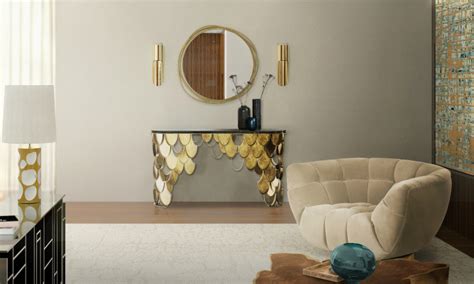 Modern Living Room Wall Mirrors | Baci Living Room