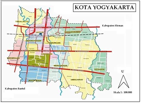 Peta Indonesia Yogyakarta - Peta Yogyakarta || Penjelasan Lengkap ...