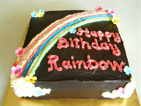 THE BEST CAKES IN TOWN: RAINBOW CHOCOLATE MOIST CAKE