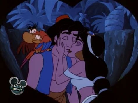 Image - Aladdin & Jasmine - Moonlight Madness Kiss (2).jpg | Disney ...