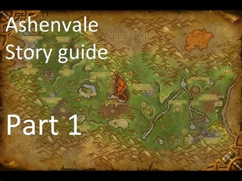 (H) Ashenvale story quests complete guide part 1 (No Commentary) BFA 8. ...