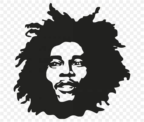 Bob Marley Silhouette Musician Drawing, PNG, 700x698px, Bob Marley, Art ...