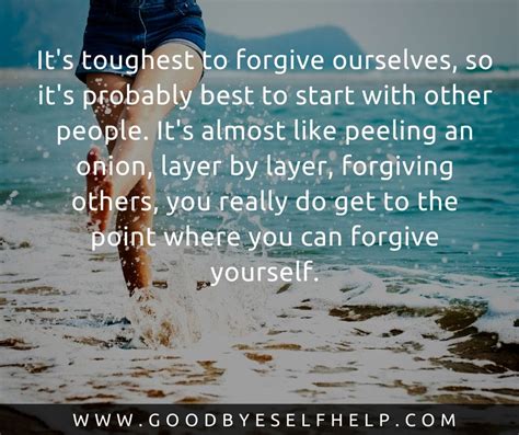 29 Forgive Yourself Quotes (Emotional) - Goodbye Self Help