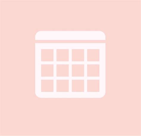 Calendar Aesthetic Icon | Me App