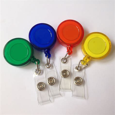 32MM Round ABS Retractable badge holder