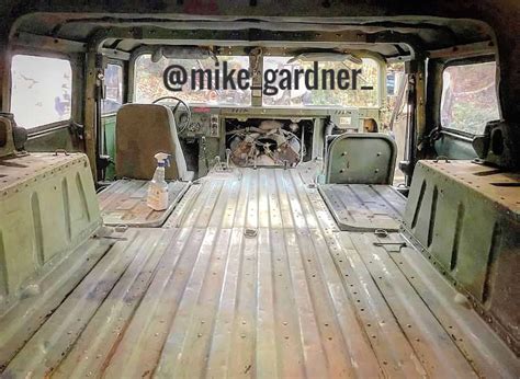 Interior of my M998A1 Submitted by Mike Gardner HMMWV M998A1