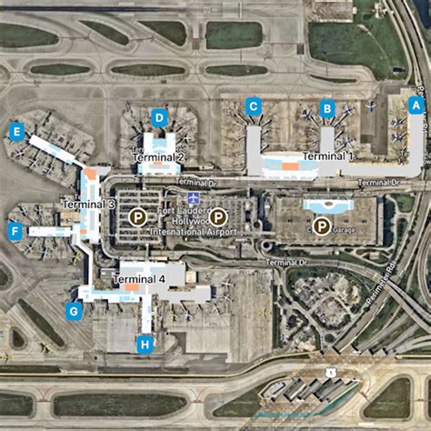 Fort Lauderdale Airport Map: Guide to FLL's Terminals