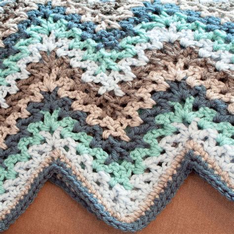 Crochet Ripple Afghan Pattern - Etsy