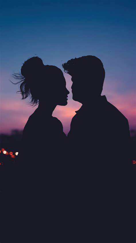 #1378487 Romantic, Couple, Silhouette, Sky, Scenery - Rare Gallery HD ...