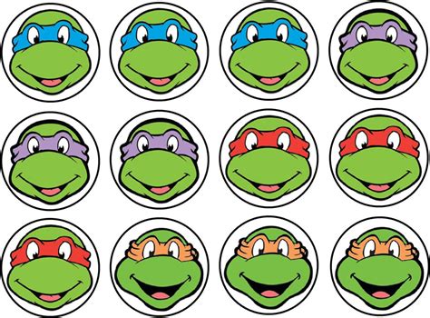 Ninja Turtle Faces - ClipArt Best