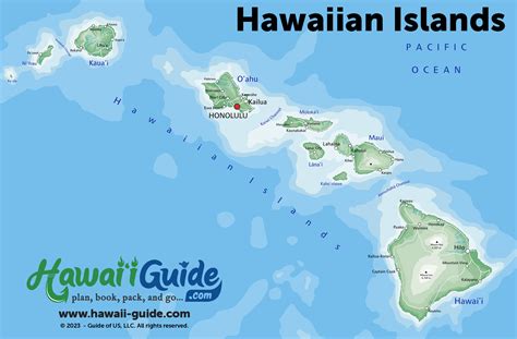 Show Map Of Hawaiian Islands - Edyth Haleigh