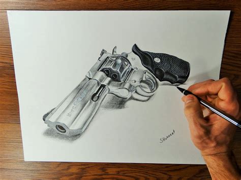 Gun Drawing In Pencil at GetDrawings | Free download