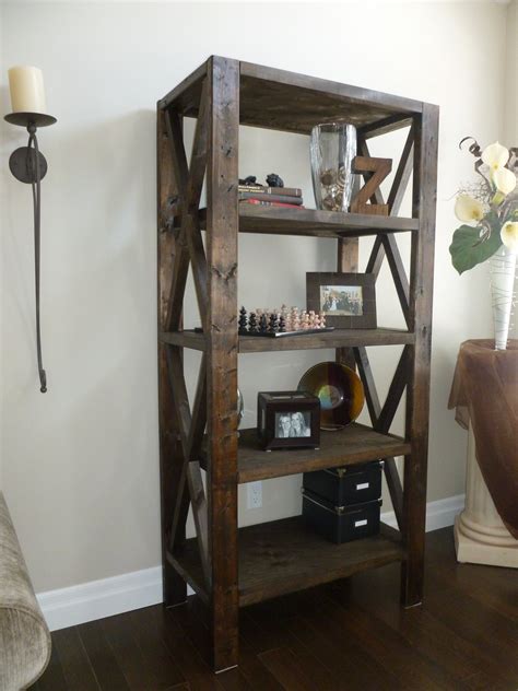 Ana White | Rustic Bookcase - DIY Projects