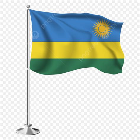 National Flag Of Rwanda, Flag, National Flag, Flag Of Rwanda PNG and ...