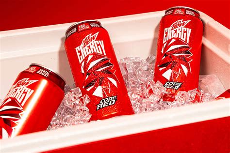 Mtn Dew Releases Code Red Energy Drink