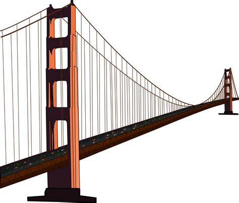 Golden Gate Bridge Clipart - ClipArt Best