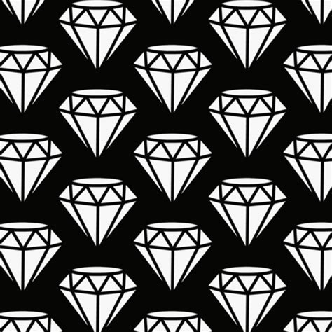 Diamonds Wall Stencil | Free Printable Papercraft Templates