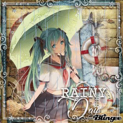 Anime Rainy Day Picture #137322547 | Blingee.com