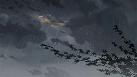 Anime Scenery | Rainy wallpaper